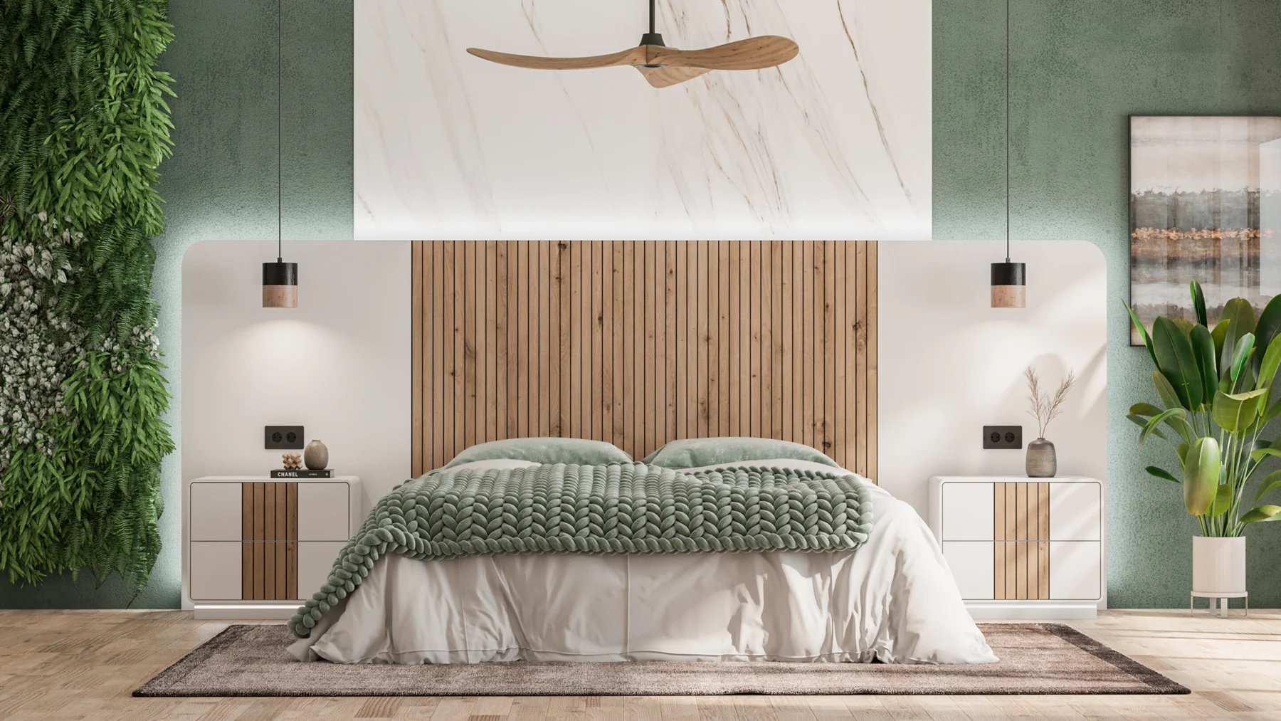 Inspiración de dormitorio de Muebles Fembyc